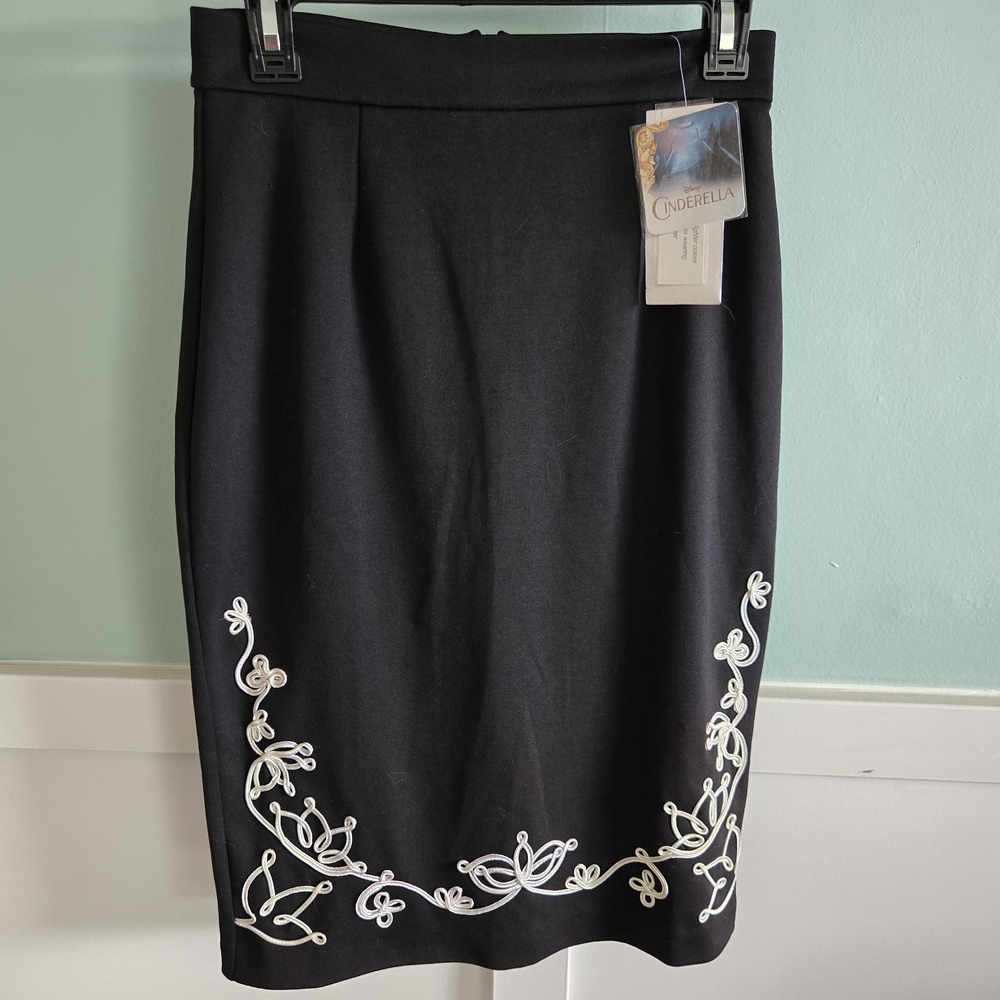 Hal Rubenstein/Disney Cinderella Embroidered Midi Skirt Limited Edition Size 4